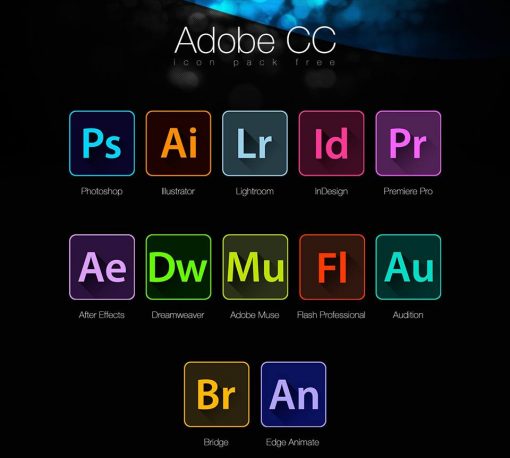 Adobe Creative Cloud All Apps (Adobe CC) – Key/code 1 năm